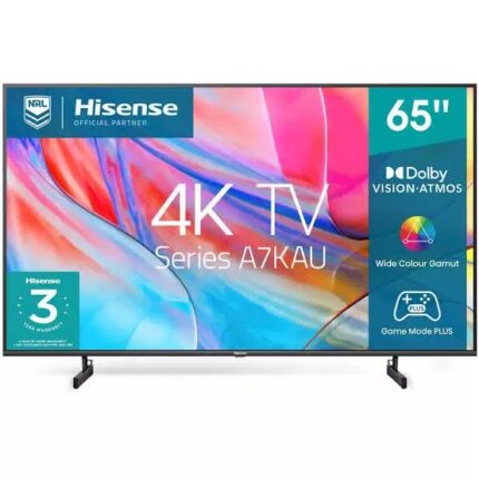Hisense 65-Inch 4K UHD Smart TV, with Dolby Vision HDR, Alexa Built-in, (2022 NEW), Black