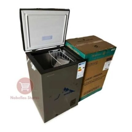 Hisense 130L Chest Freezer, Single Door | FC13DT4ST Deep Freezer White, Grey