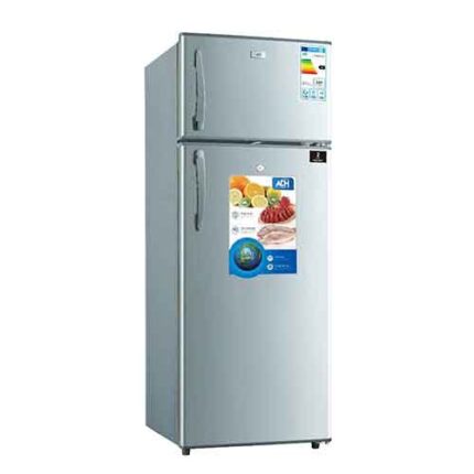 ADH 358L Double Door Refrigerator - Silver