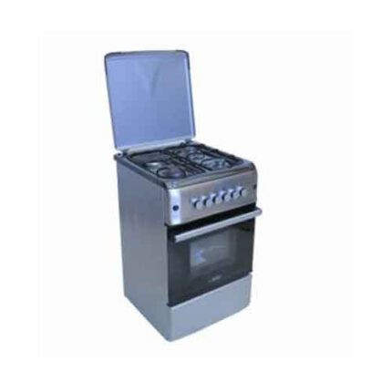 Blueflame 50x55cm 3 gas + 1 electric -Silver