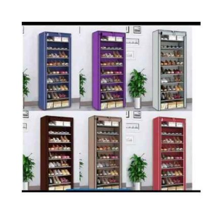 7 Layer Shoe Rack – Color Varies