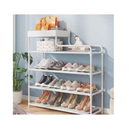 Adjustable Shoe 6 Tier Shelf Cabinet Shoe Rack