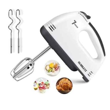 Scarlet 5-Speed Hand Mixer - Effortless Mixing and Whipping