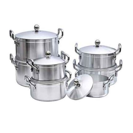 Tornado 7-Piece Heavy Stainless Steel Saucepans Collection