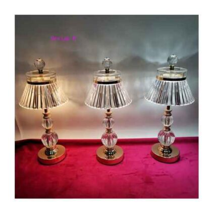 Stylish Gold Rechargeable Bedside Lamp with Touch Control