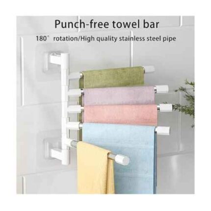 Self-Adhesive Towel Hanger (2Pcs) – Easy Installation