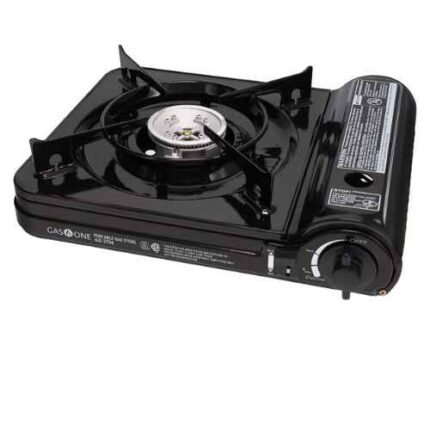 Portable Single Gas Stove with 2 Butane Canisters