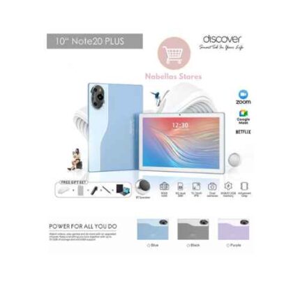 Discover Note 20 Plus 5G, 10.1", 512GB ROM, 8GB RAM & 6000mAh