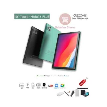 Discover Note 16 Plus 5G, 10.1", 512GB ROM, 8GB RAM & 6000mAh