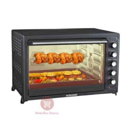 Sonashi 100L Electric Oven with Rotisserie & Convection | Bake, Roast & Grill