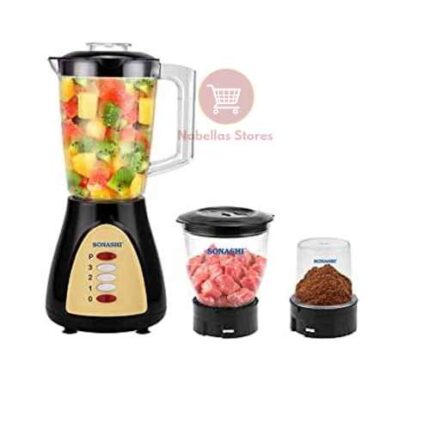 Sonashi 3-in-1 Blender SB-160N – Blender for Smoothies, Juices, and More