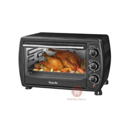 Saachi 18L Electric Oven NL-OH-1918 Black - Efficient Mini Oven