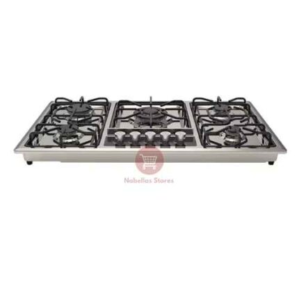 Electro Master 5 Stainless Steel Burner Gas Stove – High-Performance Cooktop
