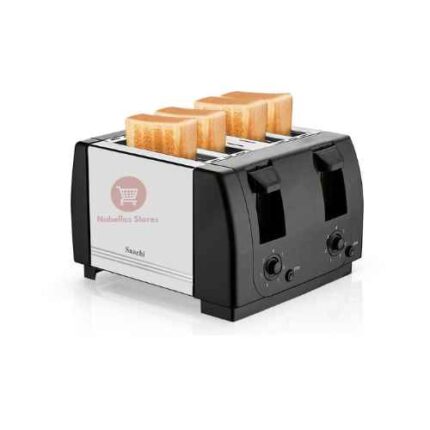 Saachi 4-Slice Bread Toaster NL-TO-4564 Silver & Black