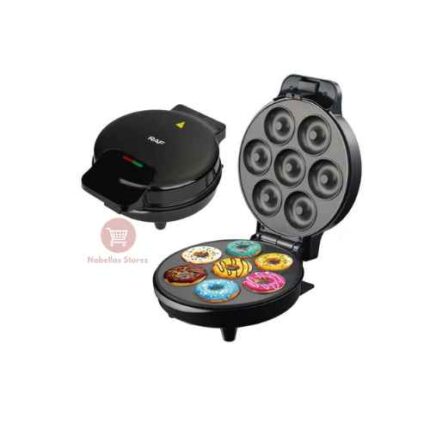 RAF 7pcs Donut Maker Double-Sided Heating 1000W R.580Q - Black