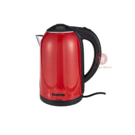Geepas 1.7L Electric Kettle Red - GK38013