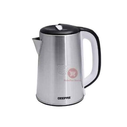 Geepas 2.5L Electric Kettle 1600W GK38028 - Silver