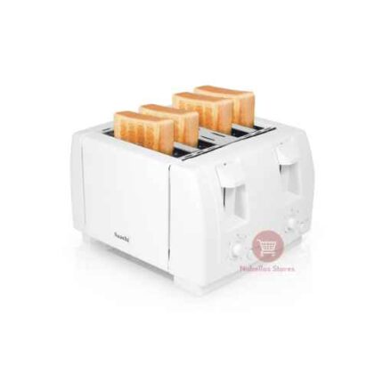 Saachi 4-Slice Bread Toaster NL-TO-4563 White – Fast and Reliable Toasting
