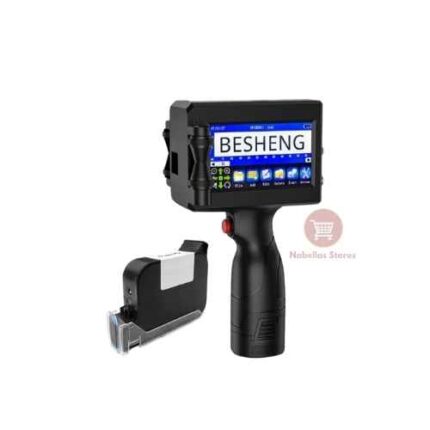 Handheld Inkjet Printer with Fast-Drying Ink for QRCode, Barcode, Date & More