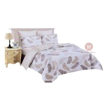 5x6 4-Piece Duvet Set – 2 Pillowcases, 1 Bedsheet & 1 Duvet Cover