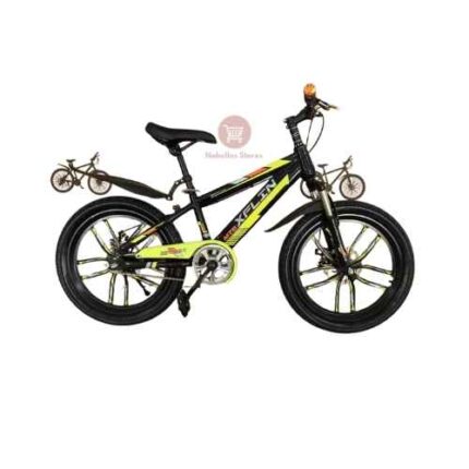 Kids Bike Size 20, Unisex, Yellow | Perfect for 7-12 Years