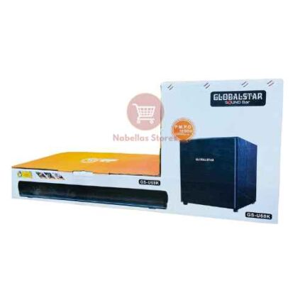 Globalstar GS-U68K 1200W Wireless Sound Bar - Black Soundbar