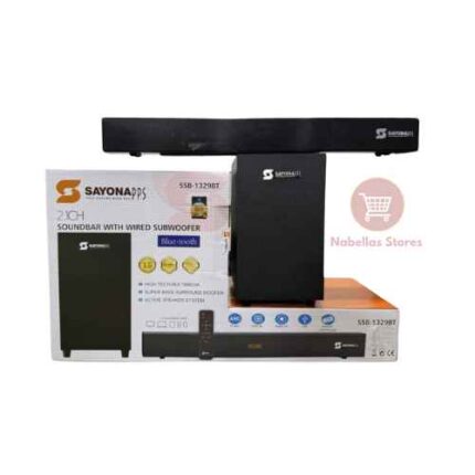 Sayona 2.1ch Soundbar with Wired Subwoofer 8200W SSB-1329BT - Sound Bar
