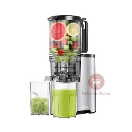 Saachi Slow Juicer NL-JU-4075 – Low Noise, BPA-Free, Double Filtration