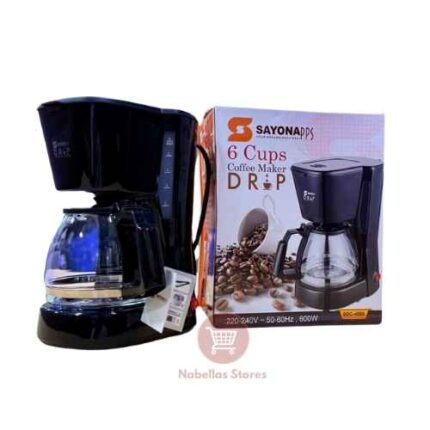 Sayona 6-Cup Coffee Maker Machine 600W SDC-4580