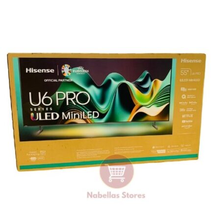 Hisense 55 Inch ULED 4K Smart Mini LED TV – 55U6N-Pro, Dolby Vision And Atmos