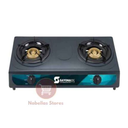 Sayona Double Gas Burner (SB-4129B) – Stainless Steel Gas Stove