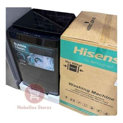 Hisense 9kg Top Load Washing Machine – 1200 RPM, Bubble Clean, Soak, Tub Clean, Extra Rinse