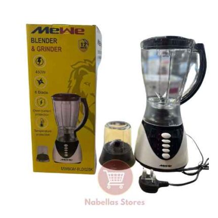 Mewe 2-in-1 Blender and Grinder MWBGM-BLD02BK