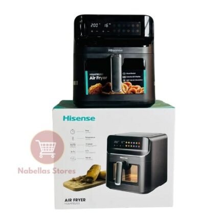 Hisense 6.7L Digital Air Fryer with Touch Control And Viewing Window – 1700W (H06AFBS2S3)