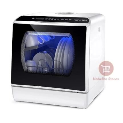 5L Portable Countertop Dishwasher with 5 Wash Programs