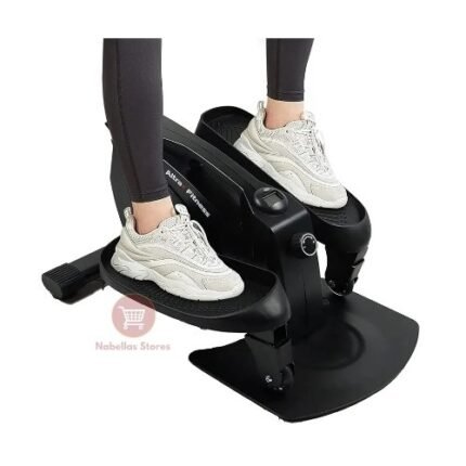 Mini Under Desk Elliptical Trainer – Portable Pedal Exerciser, 8-Speed, 150kg Load