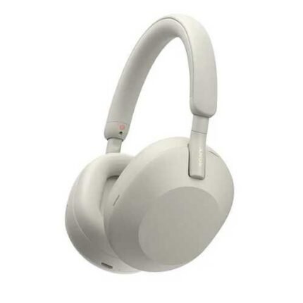 Sony WH-1000XM5 Wireless Noise Cancelling Headphones, 30-Hour Battery Silver