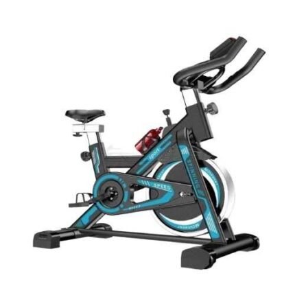 Heavy Duty Indoor Spin Exercise Bike Black – Fitness Bike