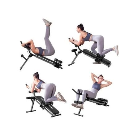 Multifunctional Adjustable Abdominal Workout Bench – 150kg, LCD, Sit-Up Workout Bench