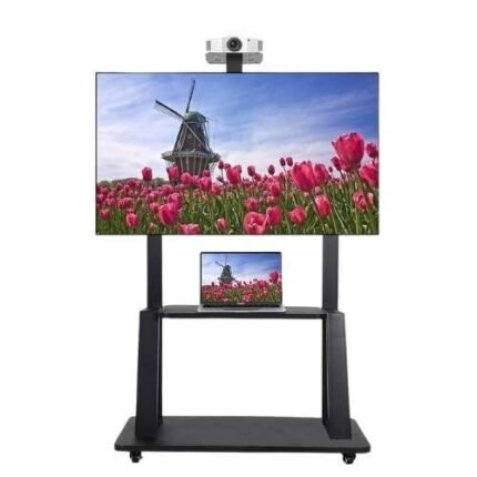 Mobile TV Stand Trolley for 32-100 Inch TVs - Floor Standing, Movable Conference TV Bracket