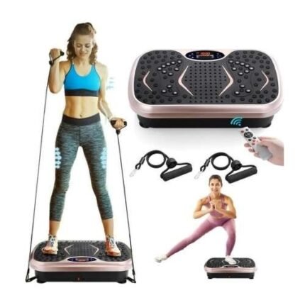 Vibration Plate Exercise Machine 3D Body Slimming with 5 Programs And Bluetooth Music