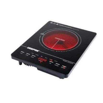 Geepas GIC33013 Single Digital Infrared Cooker - Touch Control 2000W