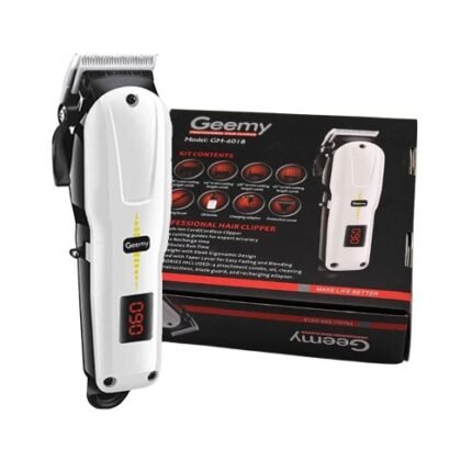 Geemy GM-6018 Rechargeable Hair Clipper - Professional Trimmer