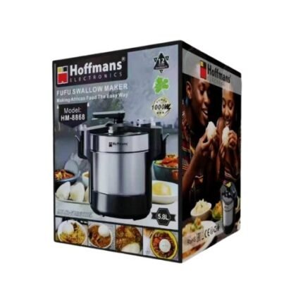 Hoffmans HM-8868 5.8L 1000W Fufu Swallow And Ugali Maker