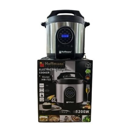 Hoffmans HM-722 12-in-1 Digital Electric Pressure Cooker 6L 1200W With Steaming