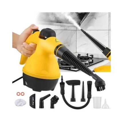 Electric Portable Steam Cleaner DF-A001 1000W with 350ml Tank And Accessories