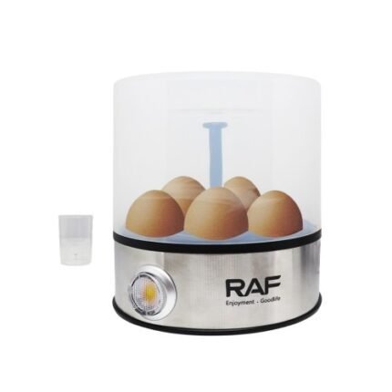 RAF R-0067 6 Egg Electric Boiler 210W With One-Touch And Measuring Cup