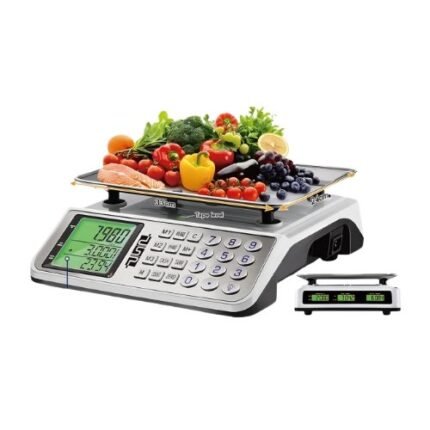 DSP KD7041 40kg Digital Price Computing Scale With Double-Sided LCD And Rechargeable Battery