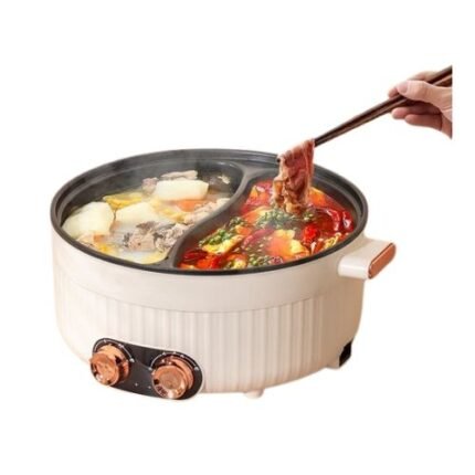 Electric Hot Pot 5L 1400W Multi-Functional Cooker