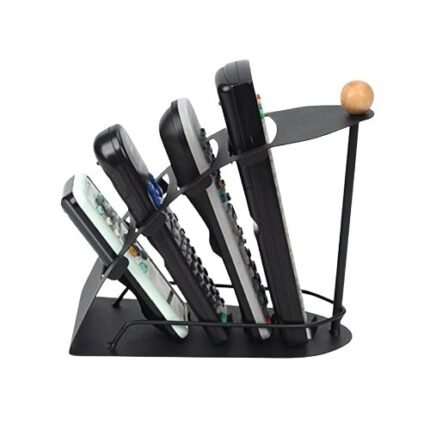 TV Remote Control Organizer Caddy With 4 Compartments